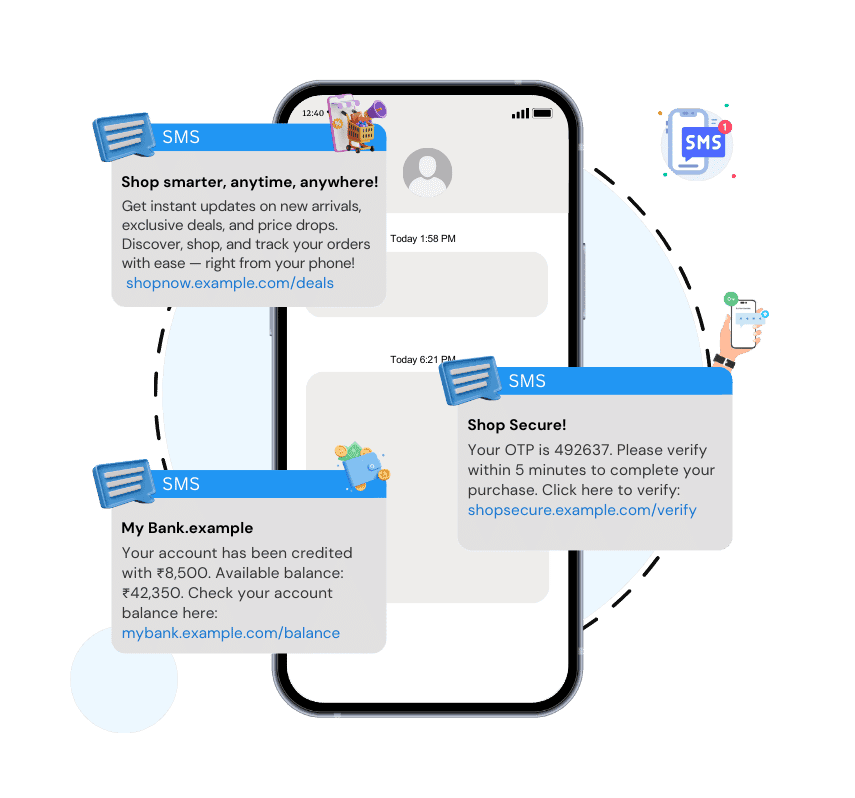 OceanTechZone transactional SMS service